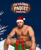 J’ai un gros paquet pour toi - T-shirt drôle Père Noël